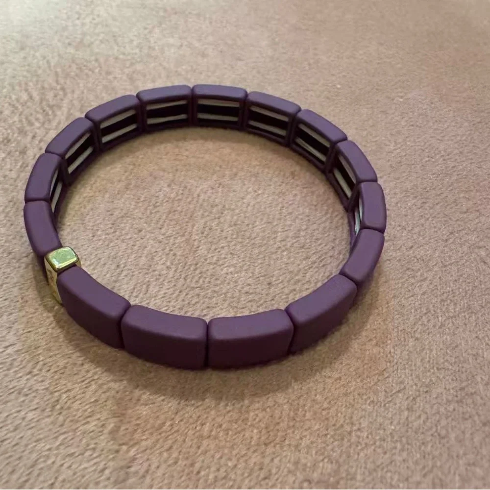 Roxanne Assoulin - Purple Bit X Bit Stretch Bracelet